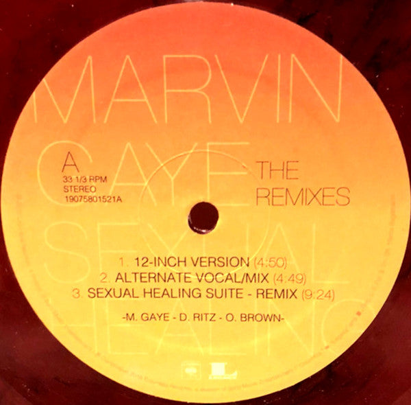 Marvin Gaye : Sexual Healing - The Remixes (12", RSD, Comp, Ltd, Red)