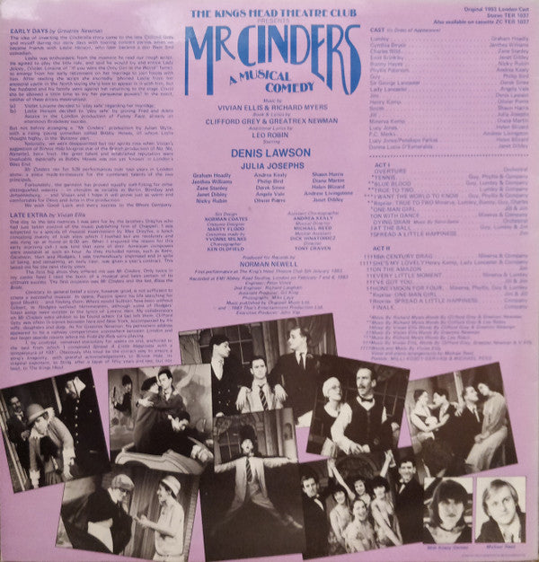 Vivian Ellis, Richard Myers : Mr Cinders  (LP)