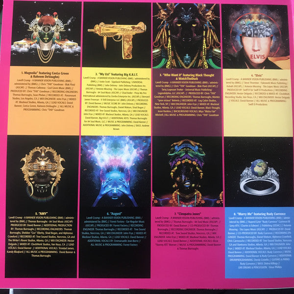 David Banner : #THEGODBOX (2xLP, Album, Ora)