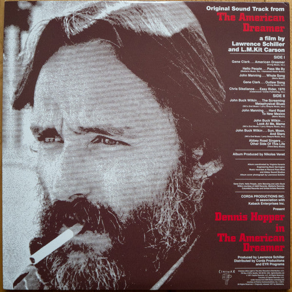 Various : Dennis Hopper In "The American Dreamer" (LP, Album, RSD, Ltd, RP, Red)