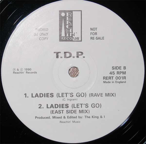 T.D.P.* : Ladies (Let's Go) (Dexmaniax Remix) (12", Promo)