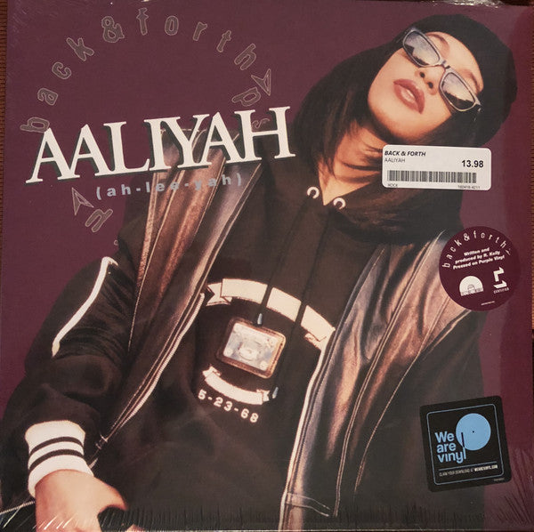 Aaliyah : Back & Forth (12", Single, RE, Pur)