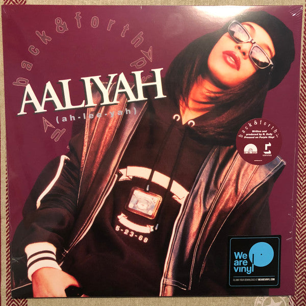 Aaliyah : Back & Forth (12", RSD, Single, RE, Opa)