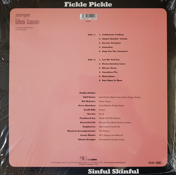 Fickle Pickle : Sinful Skinful (LP, Album, RSD, RE + 7", EP + Ltd)