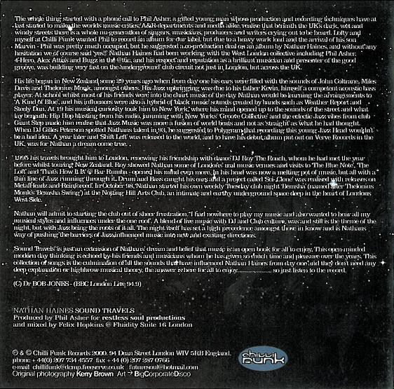 Nathan Haines : Sound Travels (A Restless Soul Production) (CD, Album)