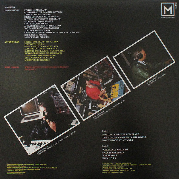 Doris Norton : Nortoncomputerforpeace (LP, Album, Ltd, RE)