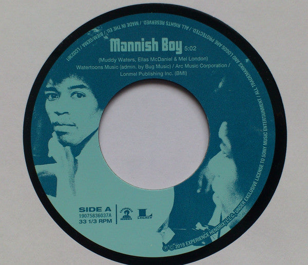 Jimi Hendrix : Mannish Boy (7", RSD, Single, Ltd)
