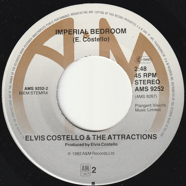 Elvis Costello & The Attractions With The Royal Guard Horns : Party Party (7", Single)