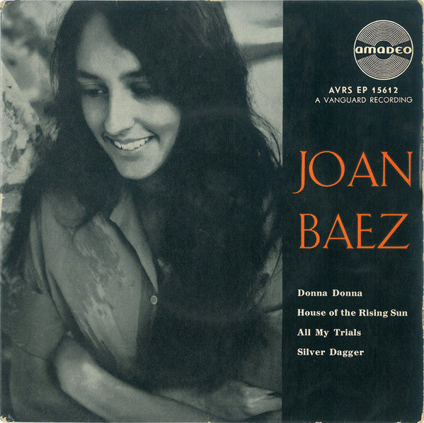 Joan Baez : Joan Baez (7", EP, Lar)