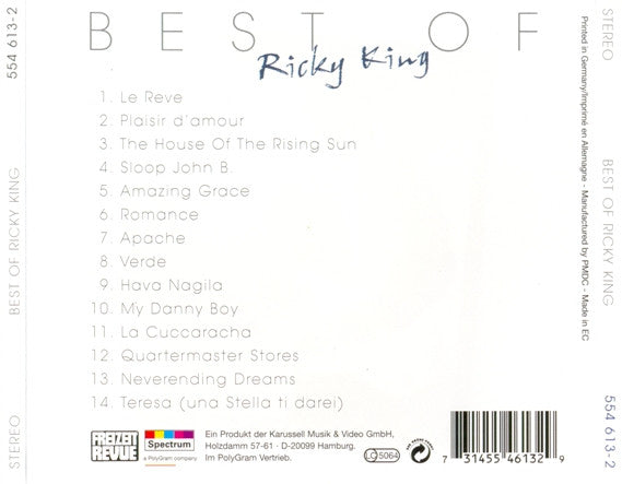 Ricky King : Best Of (CD, Comp)