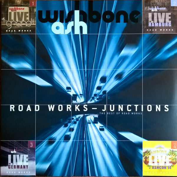 Wishbone Ash : Road Works - Junctions The Best Of Road Works (2xLP, Comp, Ltd)