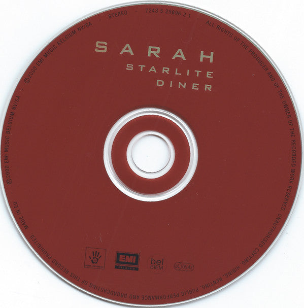 Sarah (9) : Starlite Diner (CD, Album)
