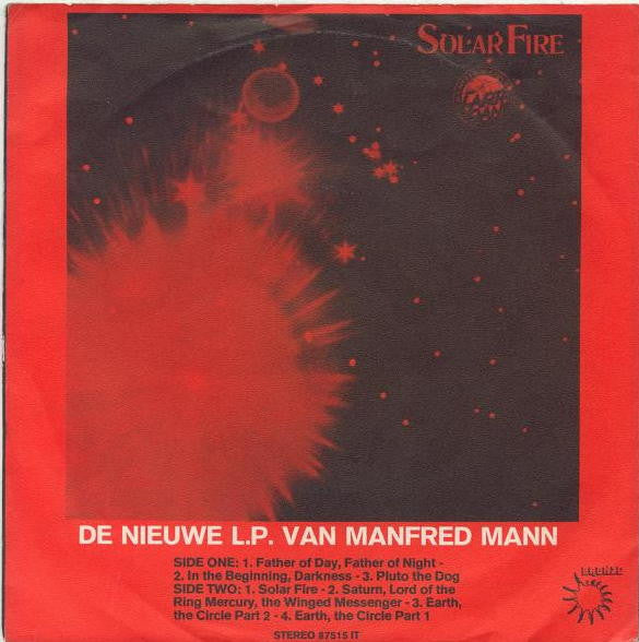 Manfred Mann's Earth Band : Father Of Day, Father Of Night (7", Single)