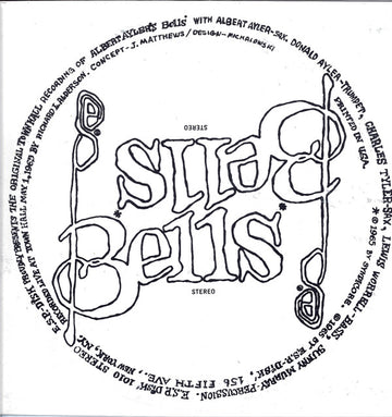 Albert Ayler : Bells (LP, S/Sided, Album, RE)