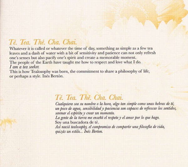 Inés Berton : Tealosophy (CD, Comp)