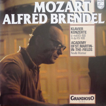 Wolfgang Amadeus Mozart - Alfred Brendel, The Academy Of St. Martin-in-the-Fields, Sir Neville Marriner : Klavier Konzerte D-moll KV 466 / A-dur KV 488 (LP)