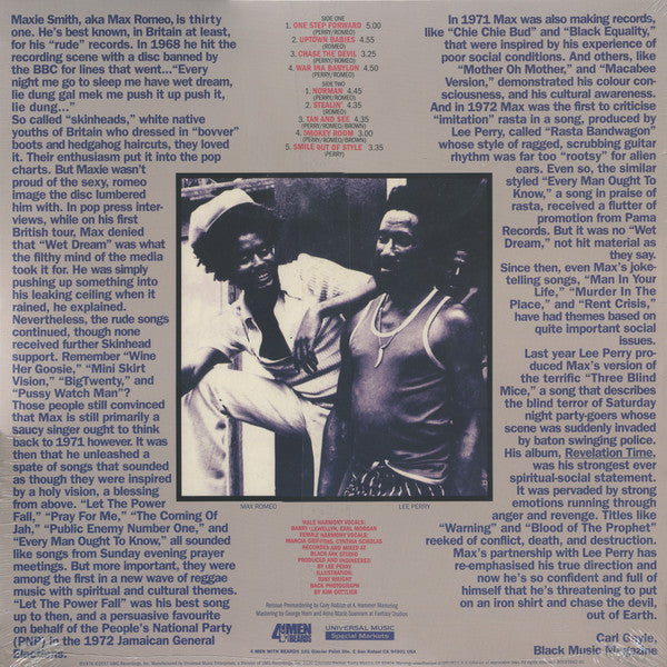 Max Romeo & The Upsetters : War Ina Babylon (LP, Album, RE, Red)