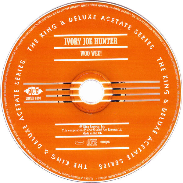 Ivory Joe Hunter : Woo Wee! (CD, Comp)