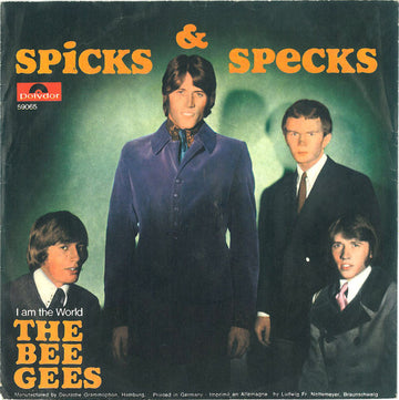 Bee Gees : Spicks & Specks  (7", Single, Mono)