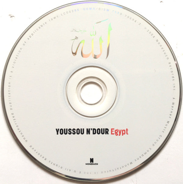 Youssou N'Dour : Egypt (CD, Album)