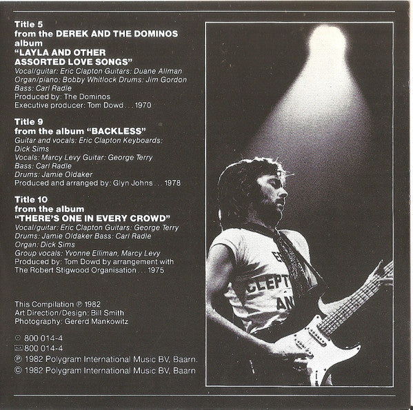 Eric Clapton : Time Pieces - The Best Of Eric Clapton (CD, Comp, RE, RP)