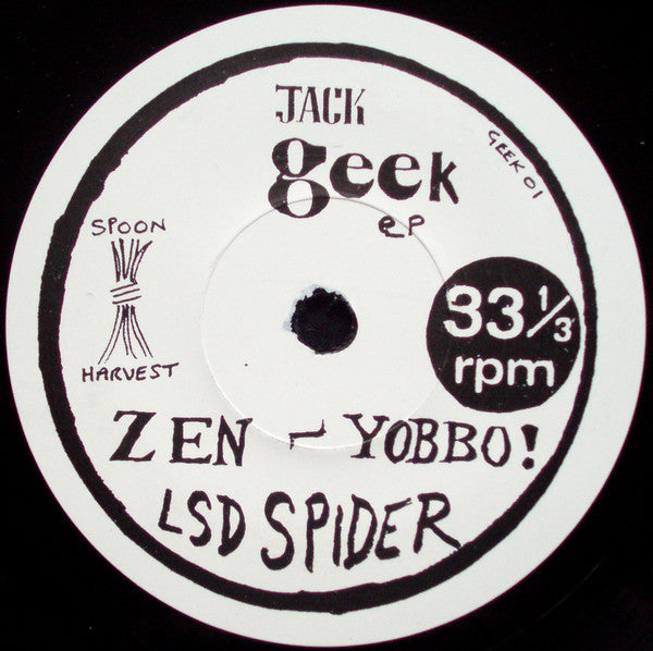 Jack Geek : Jack Of Geeks The Debut EP (7", EP, Ltd)