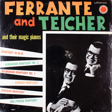 Ferrante & Teicher : Rhapsody (LP, Album, Mono, RE)