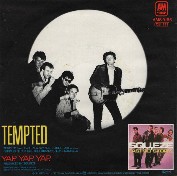 Squeeze (2) : Tempted (7", Single)