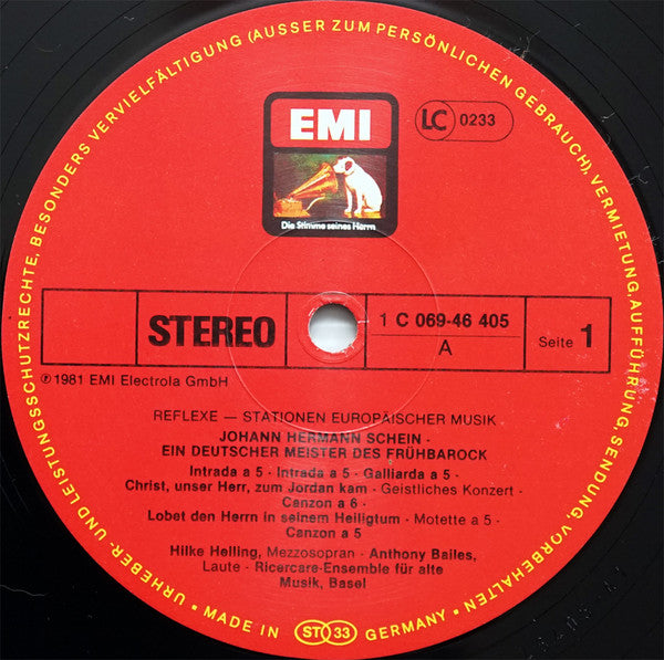 Colin Tilney : Deutsche Cembalomusik (LP)