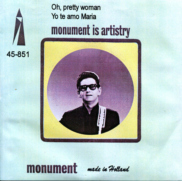 Roy Orbison : Oh, Pretty Woman / Yo Te Amo Maria (7", Single)