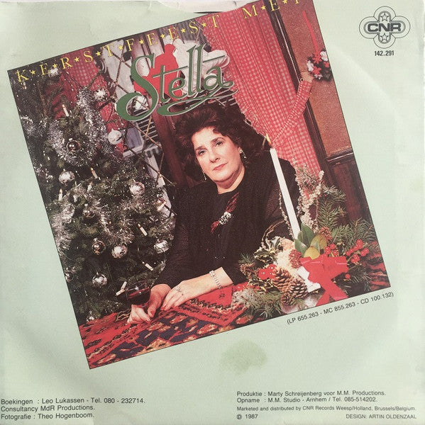 Stella (10) : Stille, Stille Nacht / Met Kerstmis Alleen (7", Single)