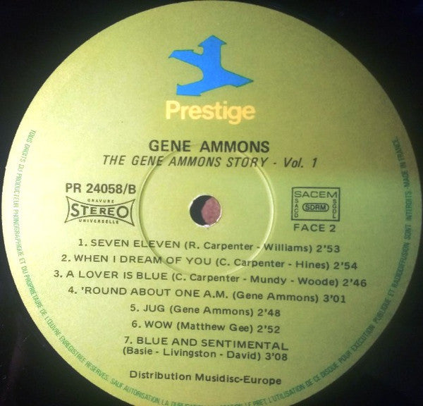 Gene Ammons : The Gene Ammons Story: The 78 Era (2xLP, Comp)