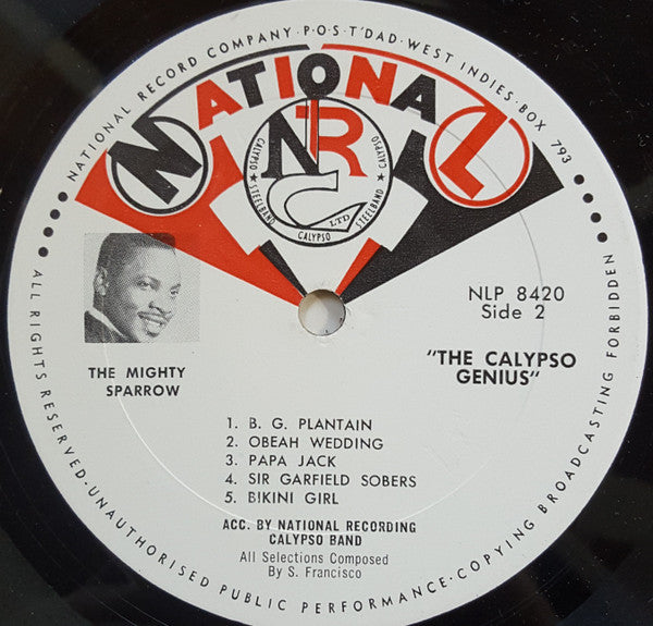Mighty Sparrow : The Calypso Genius Vol. 1 (LP, Album)