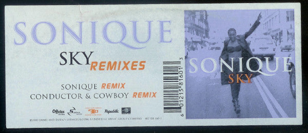 Sonique : Sky (Remixes) (12", Promo)