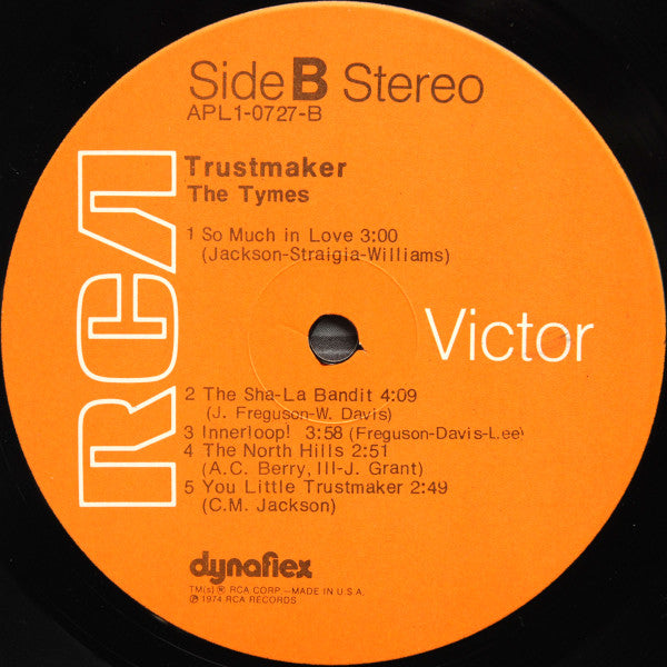 The Tymes : Trustmaker (LP, Album, Ind)
