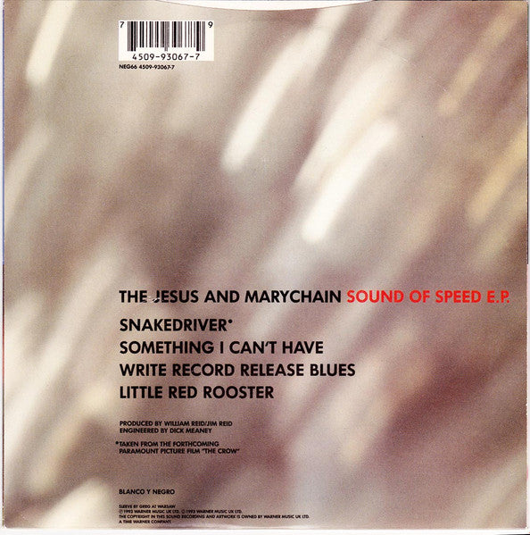 The Jesus & Marychain* : Sound Of Speed E.P. (7", EP)