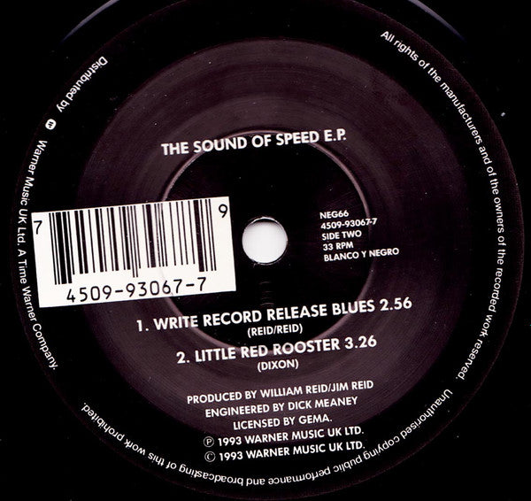The Jesus & Marychain* : Sound Of Speed E.P. (7", EP)