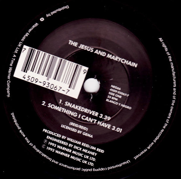 The Jesus & Marychain* : Sound Of Speed E.P. (7", EP)