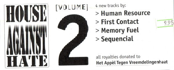Various : House Against Hate [Volume 2] (12", Comp)