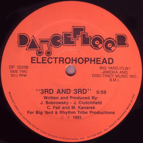 Electrohophead : Ehh-One / 3rd And 3rd (12")