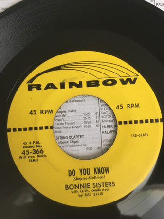 The Bonnie Sisters : Do You Know / Little Bo Peep (7")