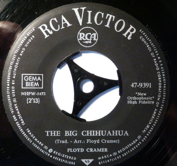 Floyd Cramer : Chattanooga Choo Choo / The Big Chihuahua (7", Single)