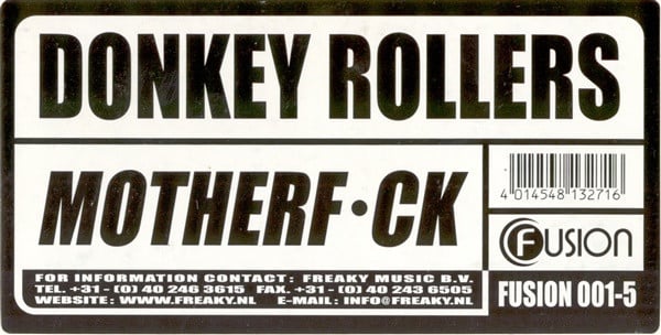 Donkey Rollers : Motherf*ck (12")