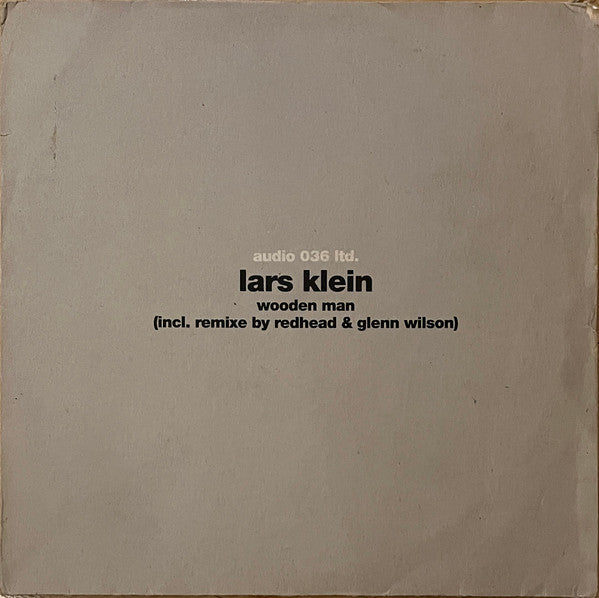 Lars Klein : Wooden Man (12")