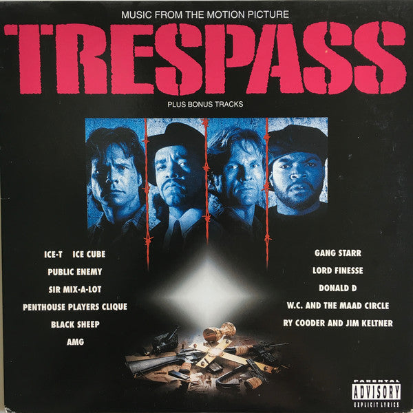 Various : Trespass (Music From The Motion Picture) (LP, Comp)