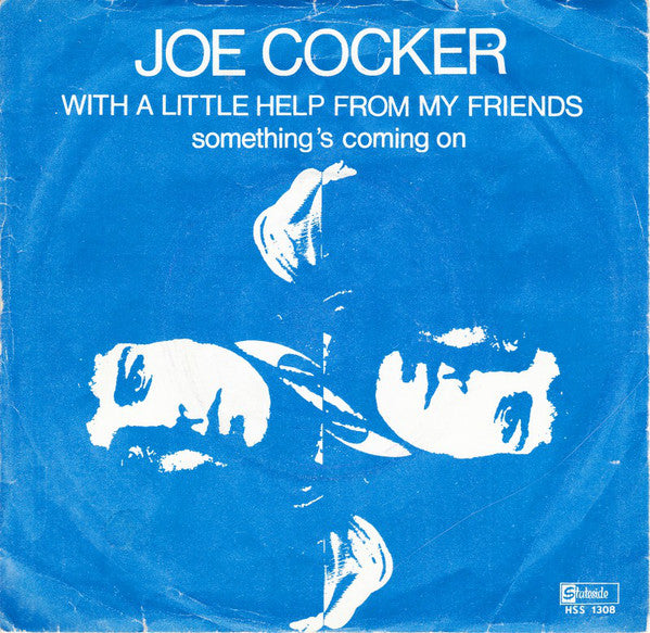 Joe Cocker : With A Little Help From My Friends (7", Single)