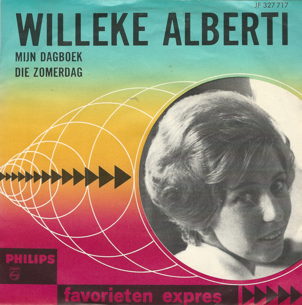 Willeke Alberti : Mijn Dagboek / Die Zomerdag (7", Single, Mono, Bla)