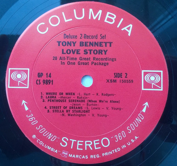 Tony Bennett : Love Story (2xLP, Comp)
