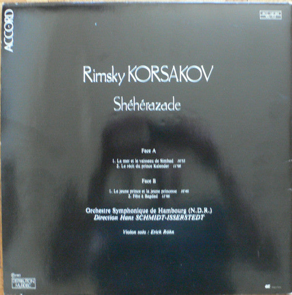 Nikolai Rimsky-Korsakov - Hans Schmidt-Isserstedt : Shéhérazade (LP)