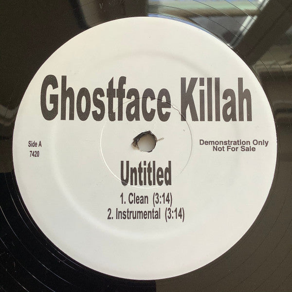 Ghostface Killah : Untitled (Good Times) (12", Promo)